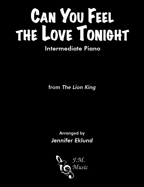 Can You Feel the Love Tonight (Intermediate Piano)